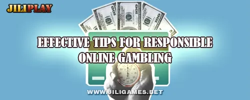 Effective Tips for Responsible Online Gambling