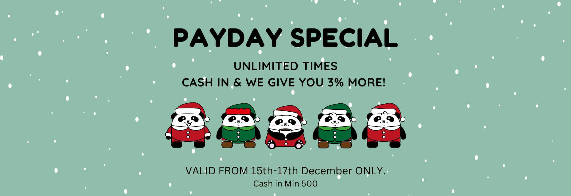 3% Extra Bonus for Every Deposit you Made