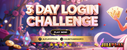 3-Day Login Challenge – Daily Deposit Bonus with 5x Turnover
